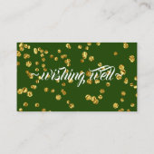 白フローラの願結婚い エンクロージャーカード (裏面)