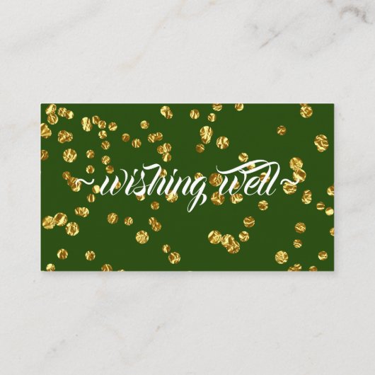 白フローラの願結婚い エンクロージャーカード (裏面)