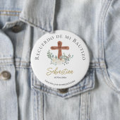 白フローラ洗礼 缶バッジ (インサイチュ)