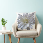 白フローラ白デイジー白ムーム白花 クッション (椅子)