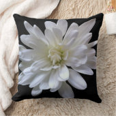 白フローラ白デイジー白ムーム白花 クッション (ブランケット)