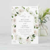 白フローラ結婚ズ 招待状 (スタンド正面)