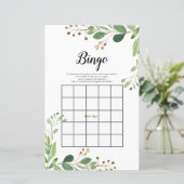 白フローラ緑色水カラービンゴゲーム (スタンド正面)