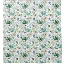 白フローラ花緑ユーカリエレガント