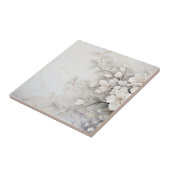 白フローラ タイル (側面)