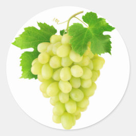 白ブドウ ラウンドシール