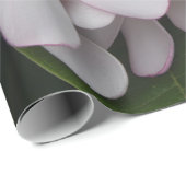 白プルメリア ラッピングペーパー (ロールコーナー)