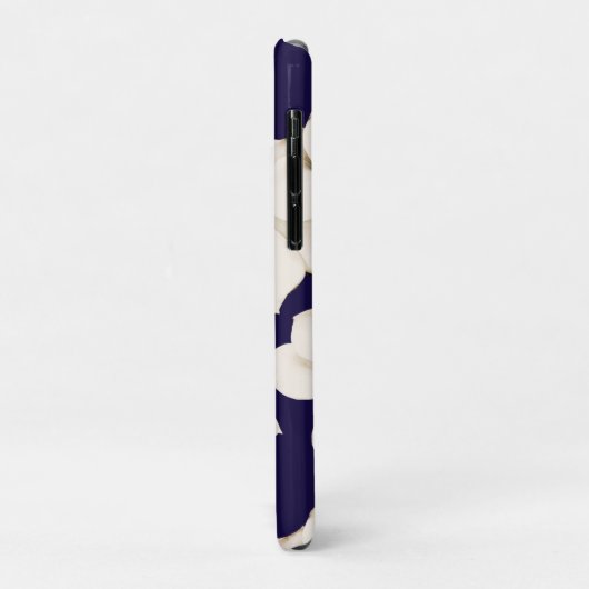 白プルメリア Case-Mate iPhoneケース (裏面/左)