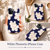 白プルメリア Case-Mate iPhoneケース