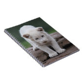 白ベビー獅子の子 ノートブック (右側)