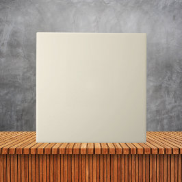 白ベージュのプレーン無地のカラー タイル