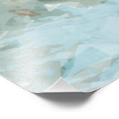 白ペリカンと黒の鵜の抽象芸術 フォトプリント            (角)