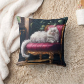 白ペルシャ猫 クッション (ブランケット)