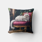 白ペルシャ猫 クッション (正面)