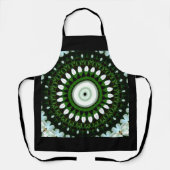 白マグノリアの目 エプロン (正面)