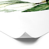 白マグノリア結婚フローラの愛は甘い ポスター (角)