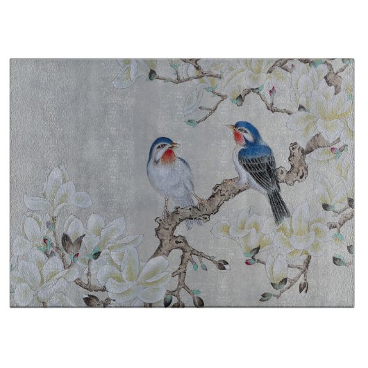 白マグノリア カッティングボード (正面)