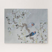 白マグノリア ジグソーパズル (横)