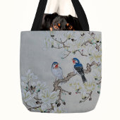 白マグノリア トートバッグ