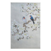 白マグノリア フォトプリント            (正面)