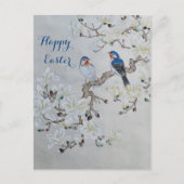 白マグノリア ポストカード (正面)