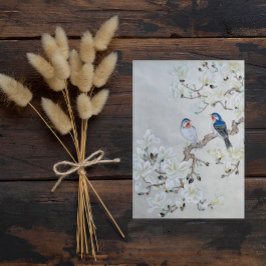 白マグノリア ポストカード