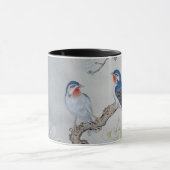 白マグノリア マグカップ (中央)