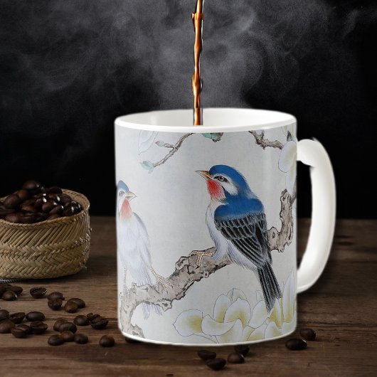 白マグノリア マグカップ