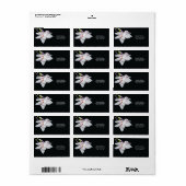 白マグノリア ラベル (フルシート)