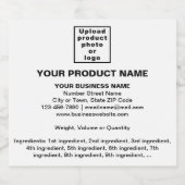 白ミニマルの製品情報 ビールラベル (シングルラベル)