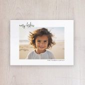 白ミニマル縁ど – 横型写真 – 山形 シーズンカード