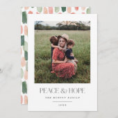 白ミニマル黒写モダン真 シーズンカード (正面/裏面)