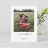 白ミニマル黒写モダン真 シーズンカード (スタンド正面)