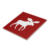 白ムースシルエット タイル (側面)