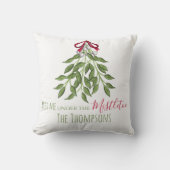 白メリー果実のミスタントー クッション (正面)