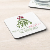 白メリー果実のミスタントー コースター (左側)