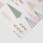 白モダンいクリスマスのパステルクリスマス 薄葉紙 (詳細)