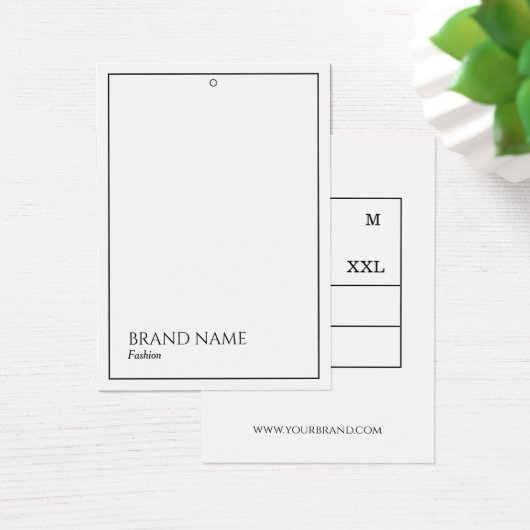 白モダンつるラベル (デスク)