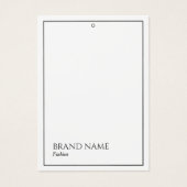 白モダンつるラベル (正面)