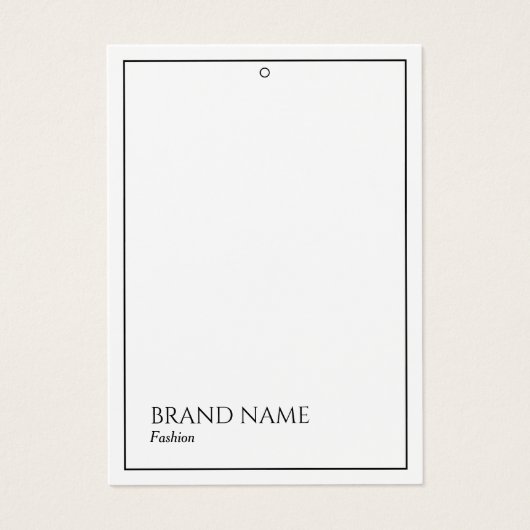 白モダンつるラベル (正面)