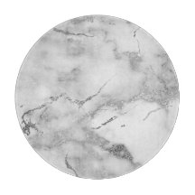 白モダンと銀の大理石模様