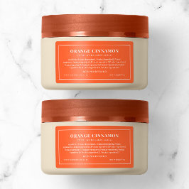 白モダンの縁ど編集可能な色の成分 ラベル