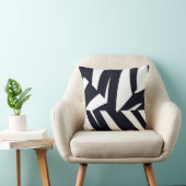 白モダンはっきりした枕のストライプデザイン クッション (椅子)