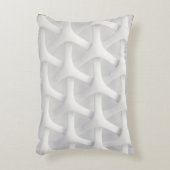 白モダンアクセント枕の織り合わせ アクセントクッション (正面(垂直))