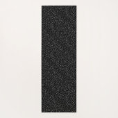 白モダンアニマルプリント ヨガマット (裏面)