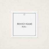 白モダンエレガント価ラベル (正面)