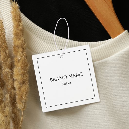 白モダンエレガント価ラベル