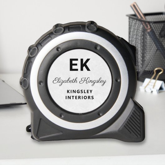 白モダンエレガント大理石の名前とビジネス メジャー