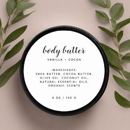 白モダンエレガント成分リスト ラウンドシール