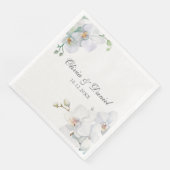 白モダンエレガント蘭結婚種 (コーナー)